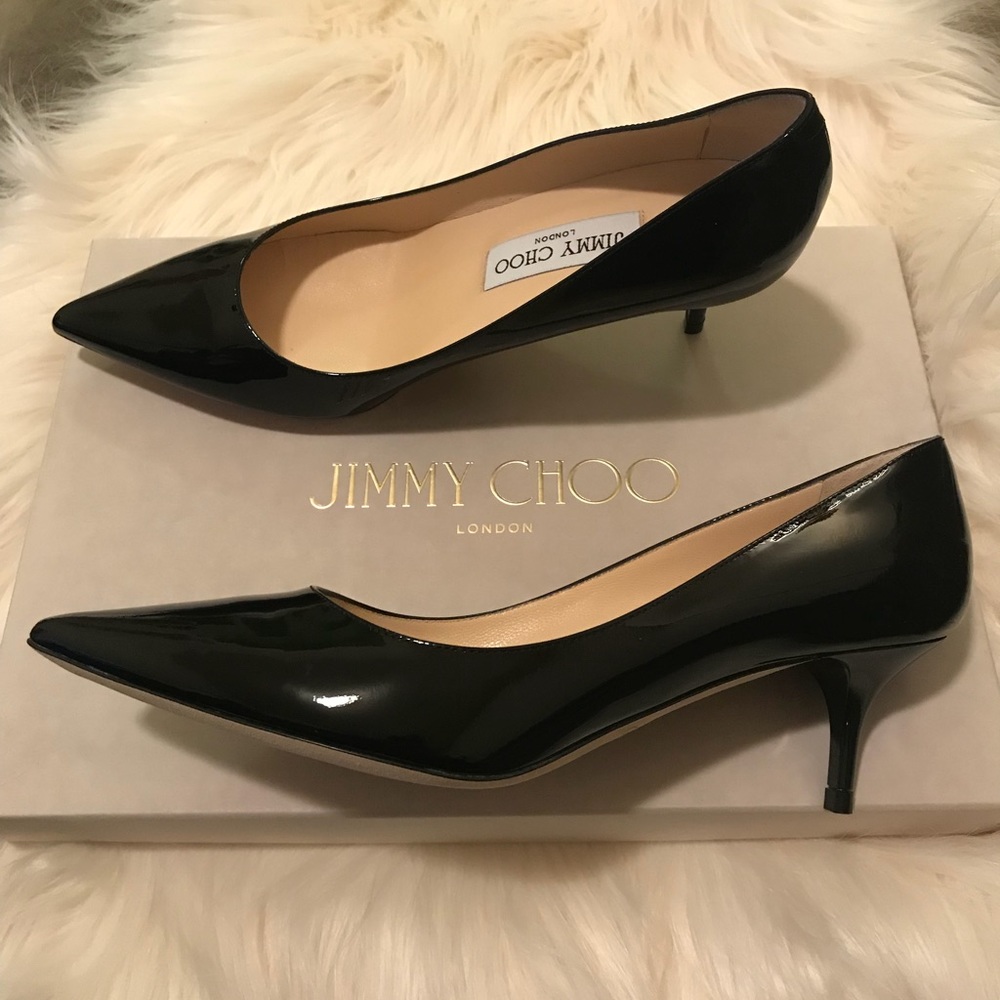 Jimmy Choo patent leather heels NIB